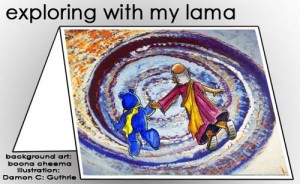 exploring with my lama