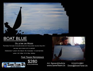 BOAT BLUE