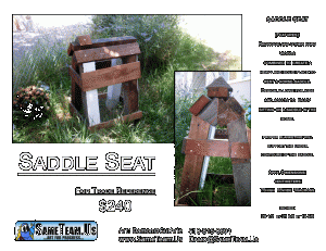 saddle-seat